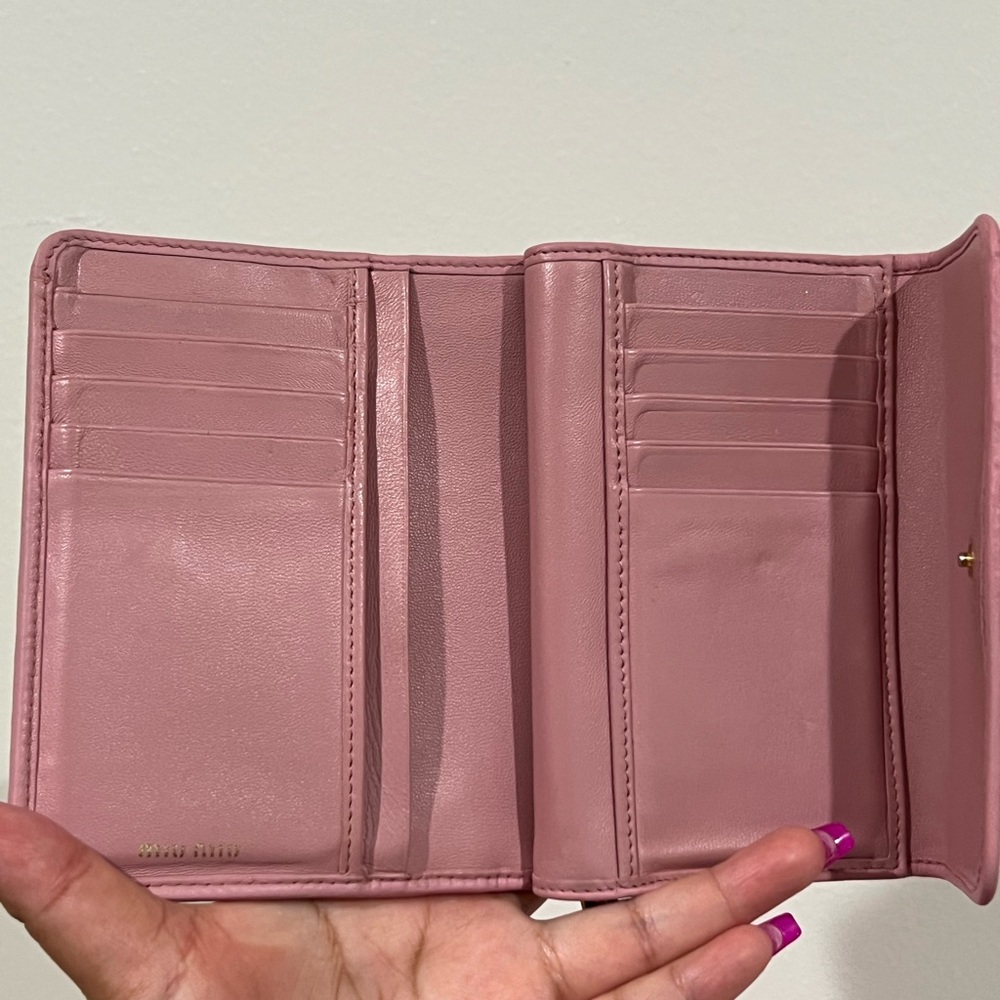 💖SOLD💖Miu Miu Pink Wallet - Picture 14 of 17